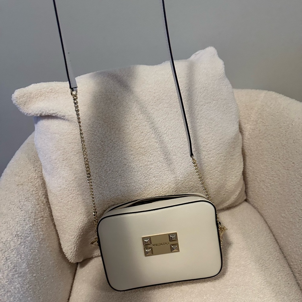 Valentino Cream Crossbody Bag